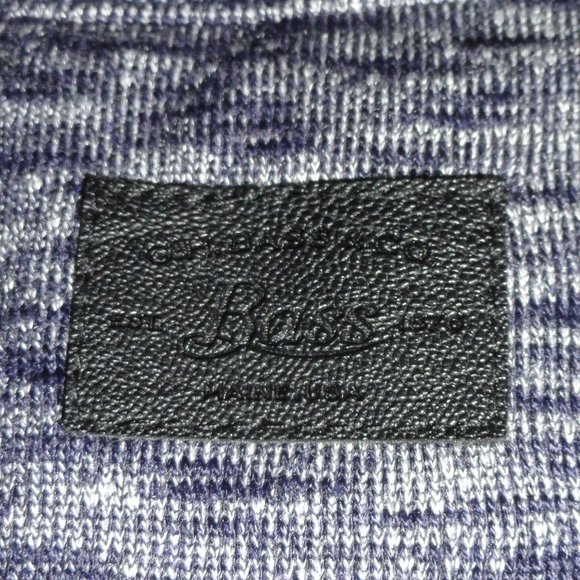 Bass Lightweight Navy Knit Jacket sz XXL - Picture 5 of 6